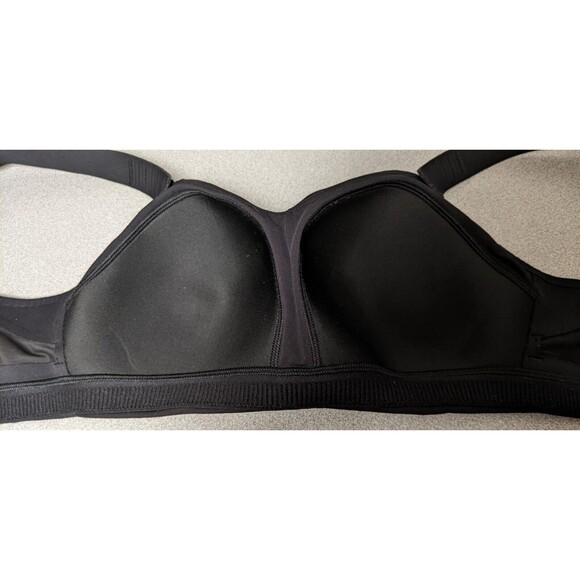 Women's LULULEMON Swift Speed Black Adjustable Strap High Support Bra 32D - Picture 11 of 13